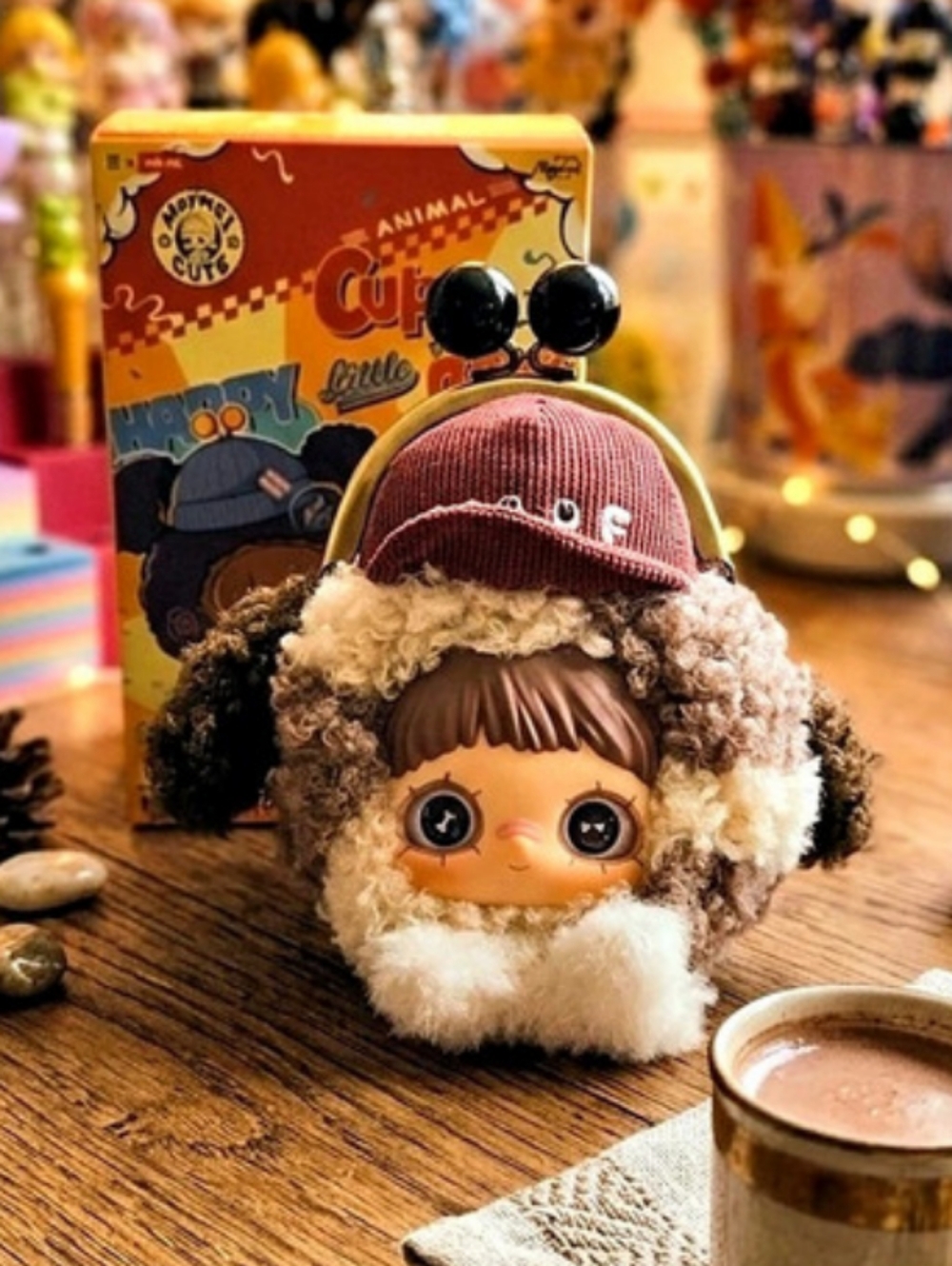 MayMei Cute Pet Pocket Series Plush Purse